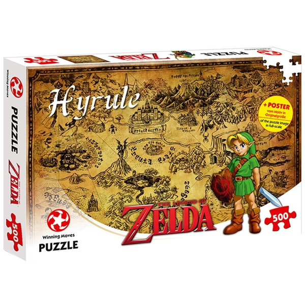 The Legend of Zelda Hyrule Field 500 Teile