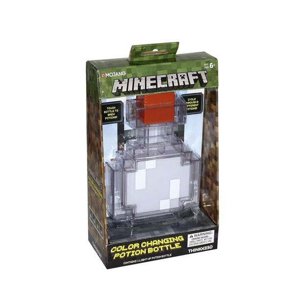 Minecraft LED Potion Bottle Zaubertrank Leuchte