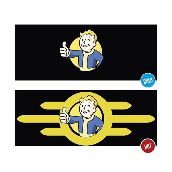 Fallout Tasse mit Thermoeffekt Vault Boy
