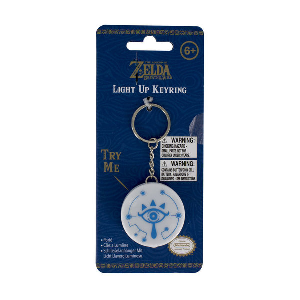 Zelda Sheikah Auge LED Schlüsselanhänger
