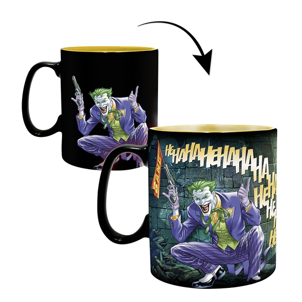 DC Comics XL Thermoeffekt Tasse Batman & Joker