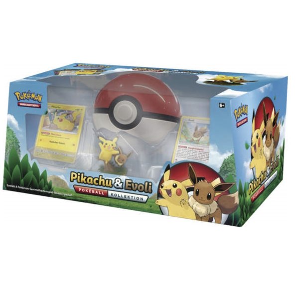 Pokemon Kollektion Pokeball Kollektion Pikachu & Evoli (deutsch)