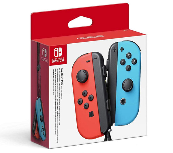 Nintendo Joy-Con 2er-Set Neon-Rot/Neon-Blau