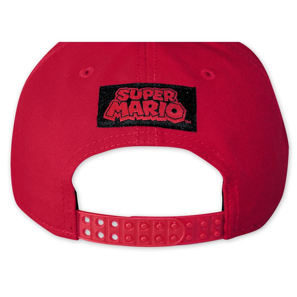 Nintendo Snap Back Cap Super Mario Logo
