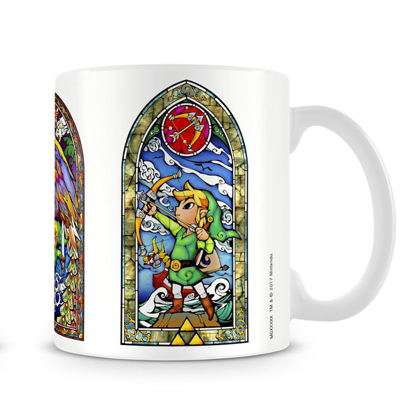 The Legend of Zelda Tasse Kirchenfenster (Link)