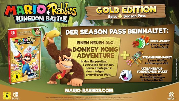 Mario & Rabbids Kingdom Battle - Gold Edition  - [Nintendo Switch]