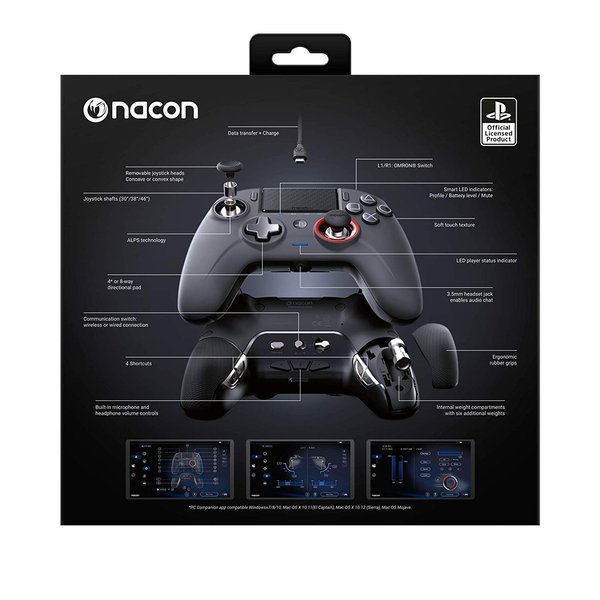 NACON PS4 Revolution Unlimited Pro Controller [Off. lizenz.]