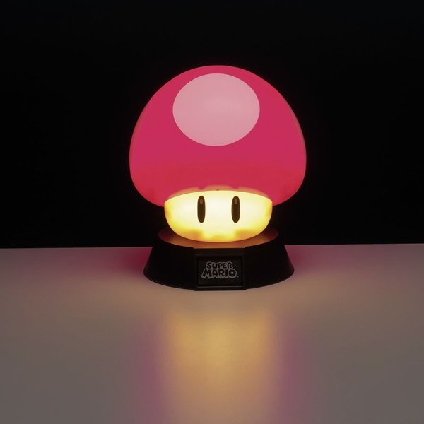 Super Mario Mushroom 3D Leuchte Icon Light