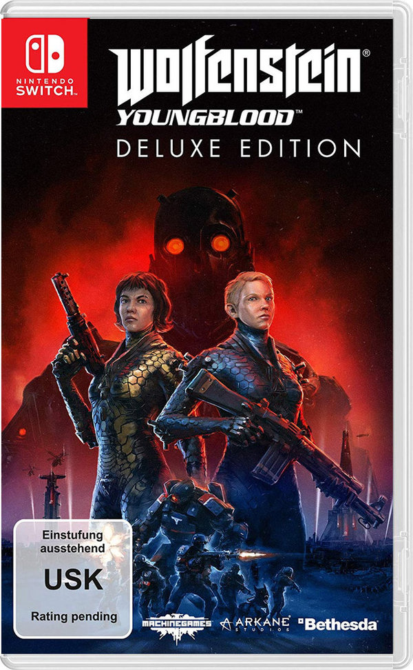 Wolfenstein Youngblood  Deluxe Edition -  UK - Version - Code in the Box - Switch