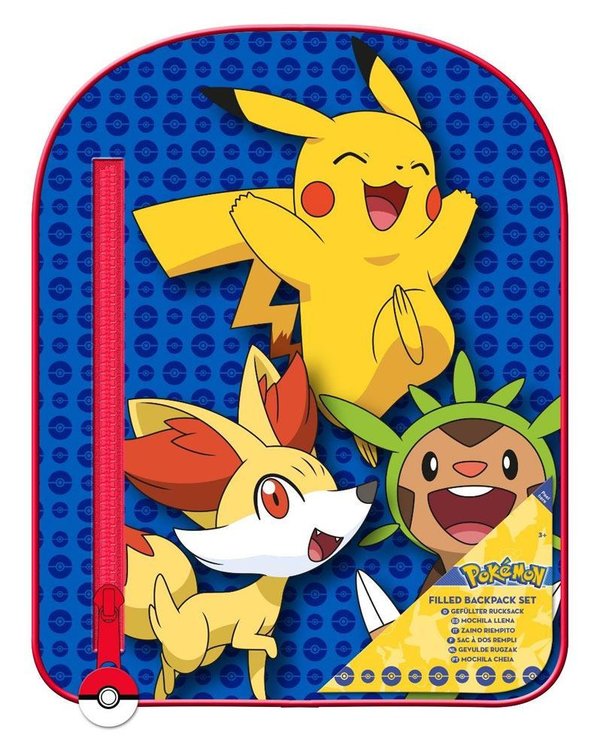 Pokemon Rucksack mit Inhalt 38 cm