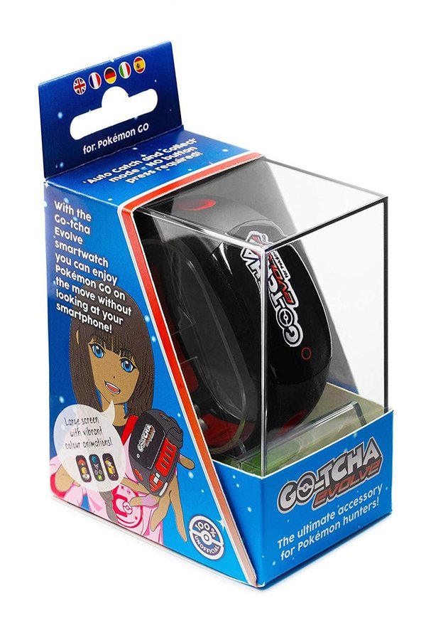 Go-Tcha Evolve 2020 LED-Touch-Armband Pokéball- Rot Edition für Pokémon Go