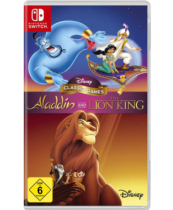 Disney Classic Collection Switch Aladdin & König der Löwen - Nintendo Switch