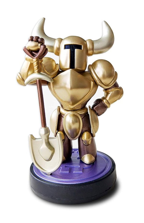 amiibo Figur Shovel Knight GOLD TREASURE TROVE