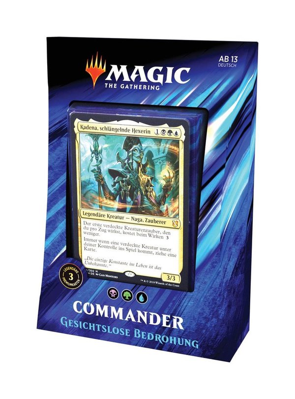Magic the Gathering Commander 2019 Deck Bedrohung