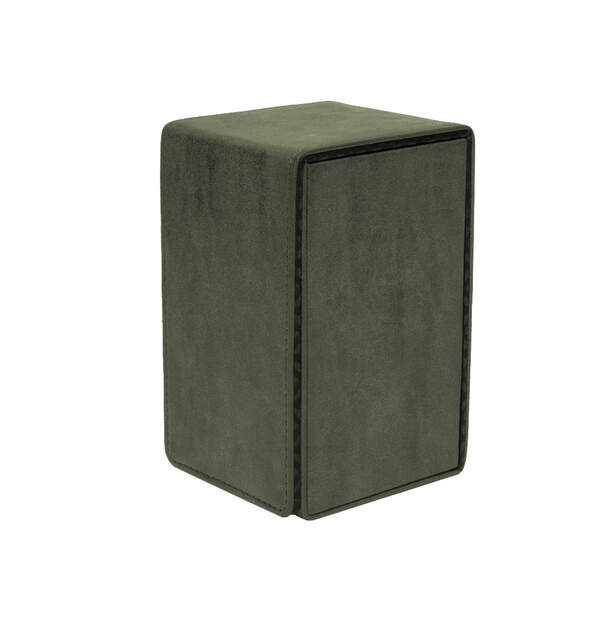 Emerald Suede Alcove Tower Deck Box