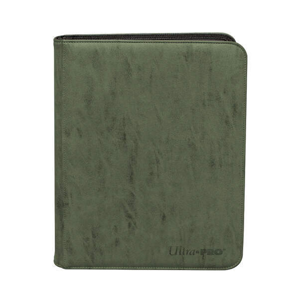Emerald Suede 9-Pocket Zip PRO-Binder