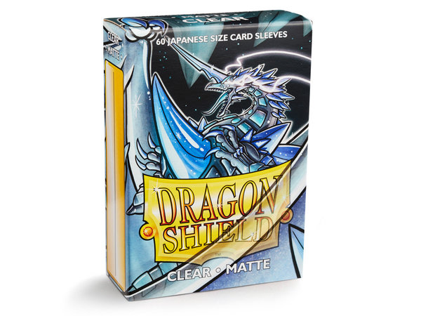 Dragon Shield Japanese Sleeves Matte CLEAR (60ct)