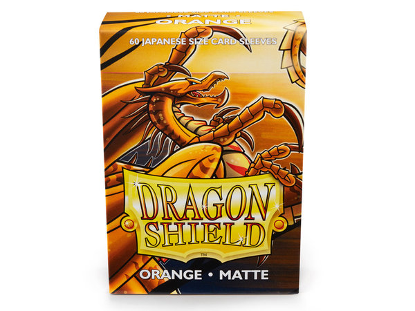 Dragon Shield Japanese Sleeves Matte ORANGE (60ct)