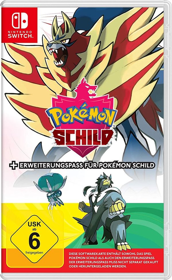 Pokemon Schild inkl. Erweiterungspass - Nintendo Switch