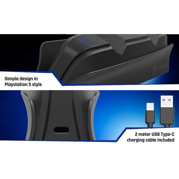 PlayStation 5 Ladestation für DualSense Controller  - schwarz