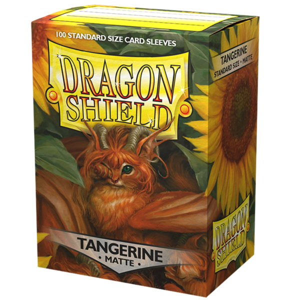 Dragon Shield Sleeves Matte Tangerine (100 Stück)