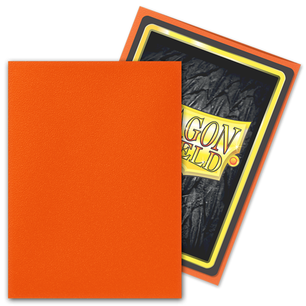 Dragon Shield Sleeves Matte Tangerine (100 Stück)
