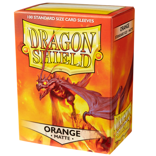 Dragon Shield Sleeves Matte Orange  (100 Stück)