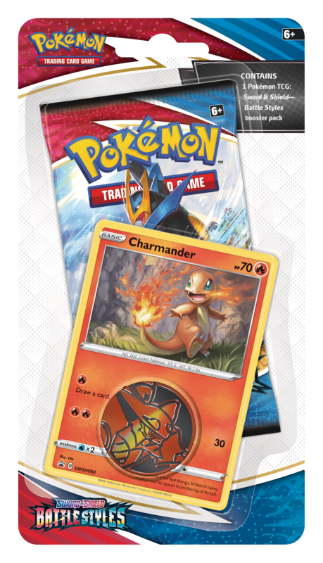 Pokémon Sword & Shield: Booster inkl. Promo Card - Battle Styles (englisch)