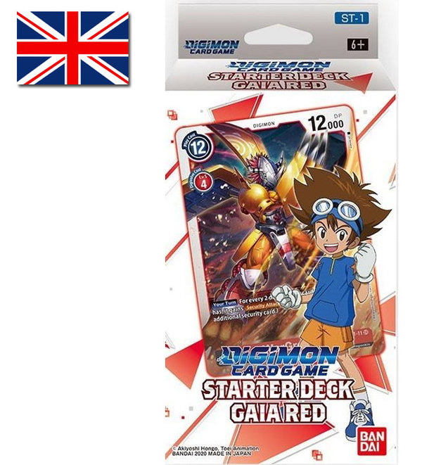 Digimon Card Game: Starter Deck Gaia Red | ST-1 (EN)
