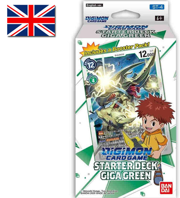 Digimon Card Game: Starter Deck Giga Green | ST-4 (EN)
