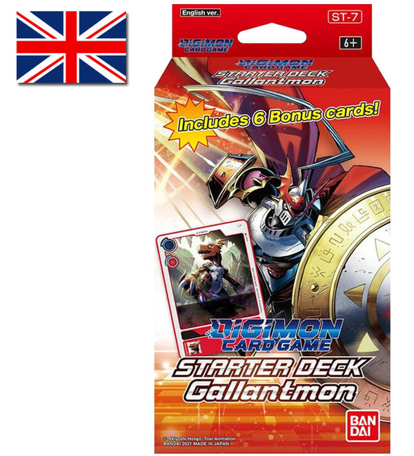 Digimon Card Game: Starter Deck Gallantmon | ST-7 (EN)