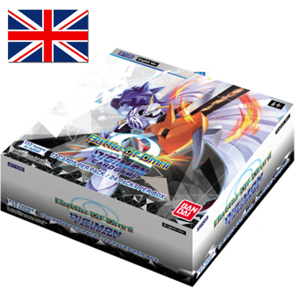 Digimon Card Game: Display Battle Of Omni Booster | BT-05 (EN)