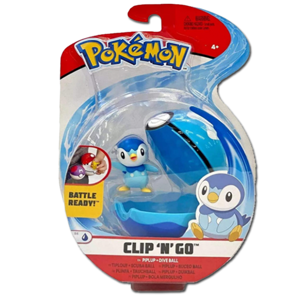 Pokémon - Clip´n Go - Plinfa & Tauchball