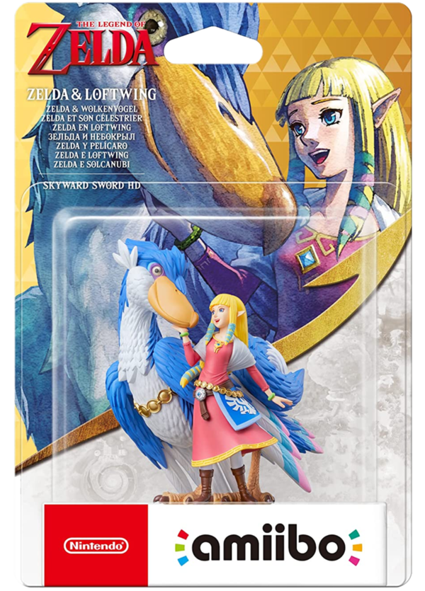 amiibo Figur Zelda & Wolkenvogel - The Legend of Zelda: Skyward Sword HD