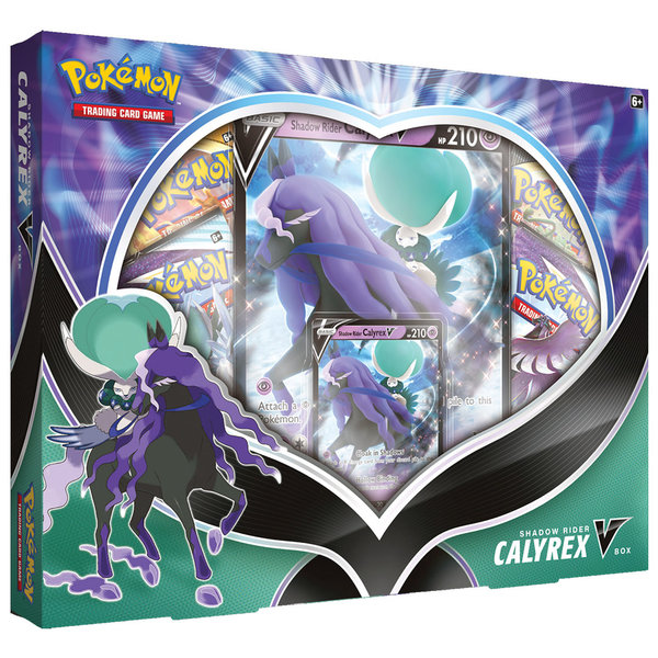 Pokémon Sword and Shield 6: Chilling Reign Shadow Rider Calyrex V Collection (englisch)