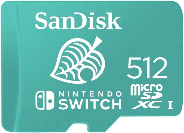 Speicherkarte für Nintendo Switch 512 GB (SanDisk microSDXC UHS-I)