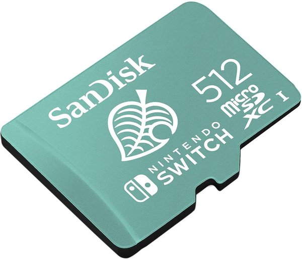 Speicherkarte für Nintendo Switch 512 GB (SanDisk microSDXC UHS-I)