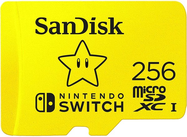Speicherkarte für Nintendo Switch 256 GB (SanDisk microSDXC UHS-I)