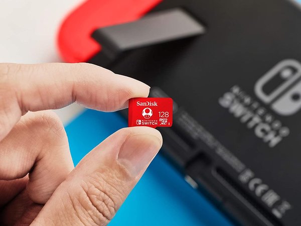 Speicherkarte für Nintendo Switch 128 GB (SanDisk microSDXC UHS-I)