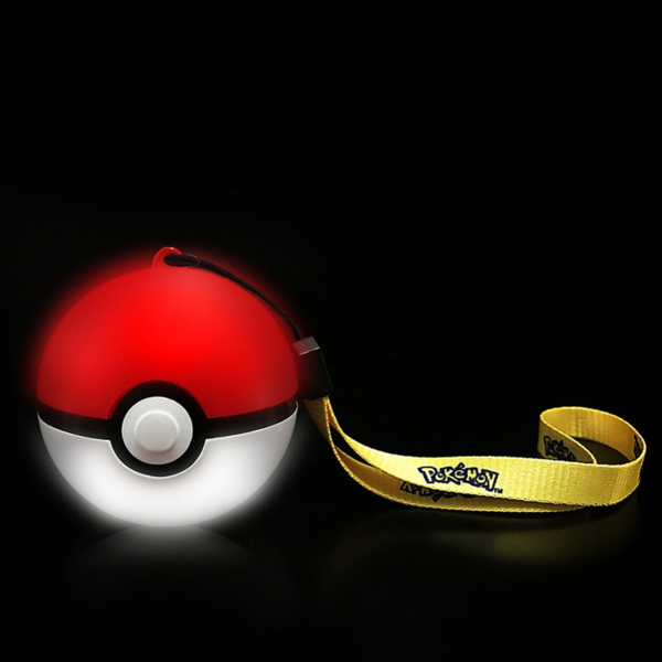 Pokémon - Leuchtender Pokéball 6 cm + Handschlaufe
