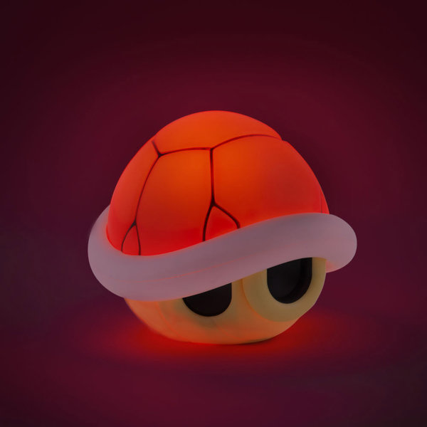 Mario Kart: Roter Panzer (Lampe mit Sound)