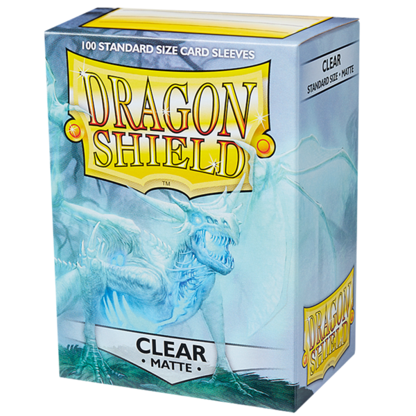 Dragon Shield Sleeves Matte Clear  (100 Stück)