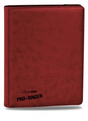 Ultra Pro Premium Pro Binder für 360 Karten red / rot