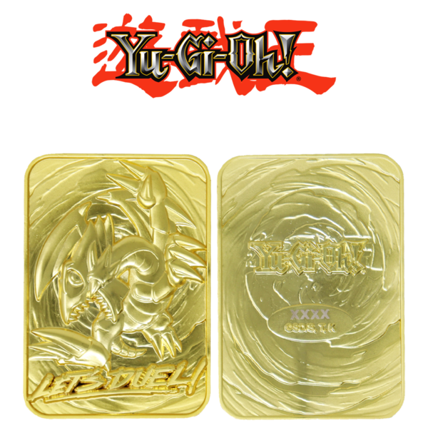 Yu-Gi-Oh! 24 Karat Gold Plated: Blue Eyes Toon Dragon Limited Edition