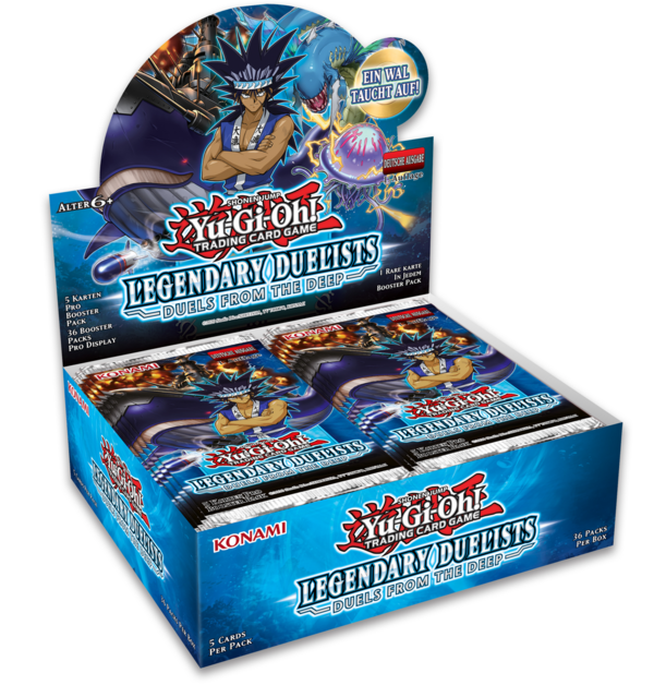 Yu-Gi-Oh! Display - 36 Booster:  Duels from the Deep Legendary Duelists 9 (deutsch)