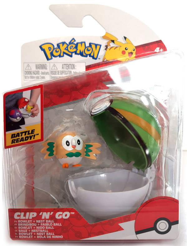 Pokémon Clip 'N' Go Bauz & Nestball