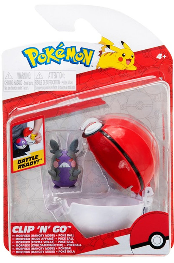 Pokémon Clip 'N' Go Morpeko & Pokeball
