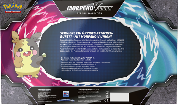 Pokémon Schwert und Schild: Morpeko-V Union Spezial Kollektion (deutsch)