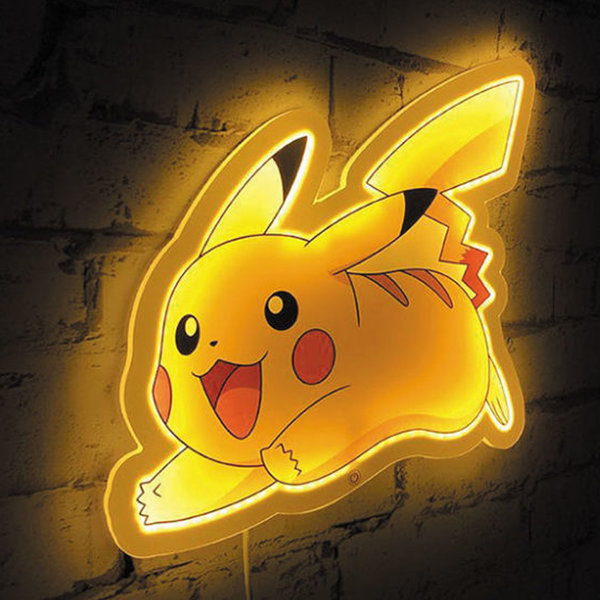 Pokémon - LED-Neon-Wandleuchte - Pikachu