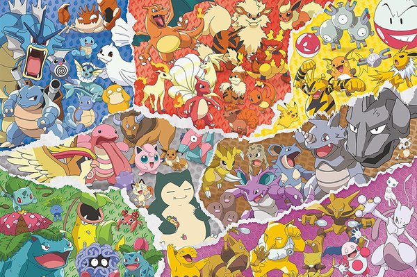 Pokémon Allstars Puzzle 5000 Teile (Ravensburger)